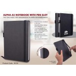 A5 Notebook With Pen Slot | Two Tone Finish